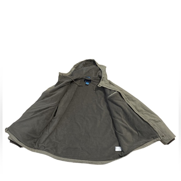 Columbia Roughtail work/hunting hooded jacket 2XL tall realtree camo Tan - Picture 3 of 9